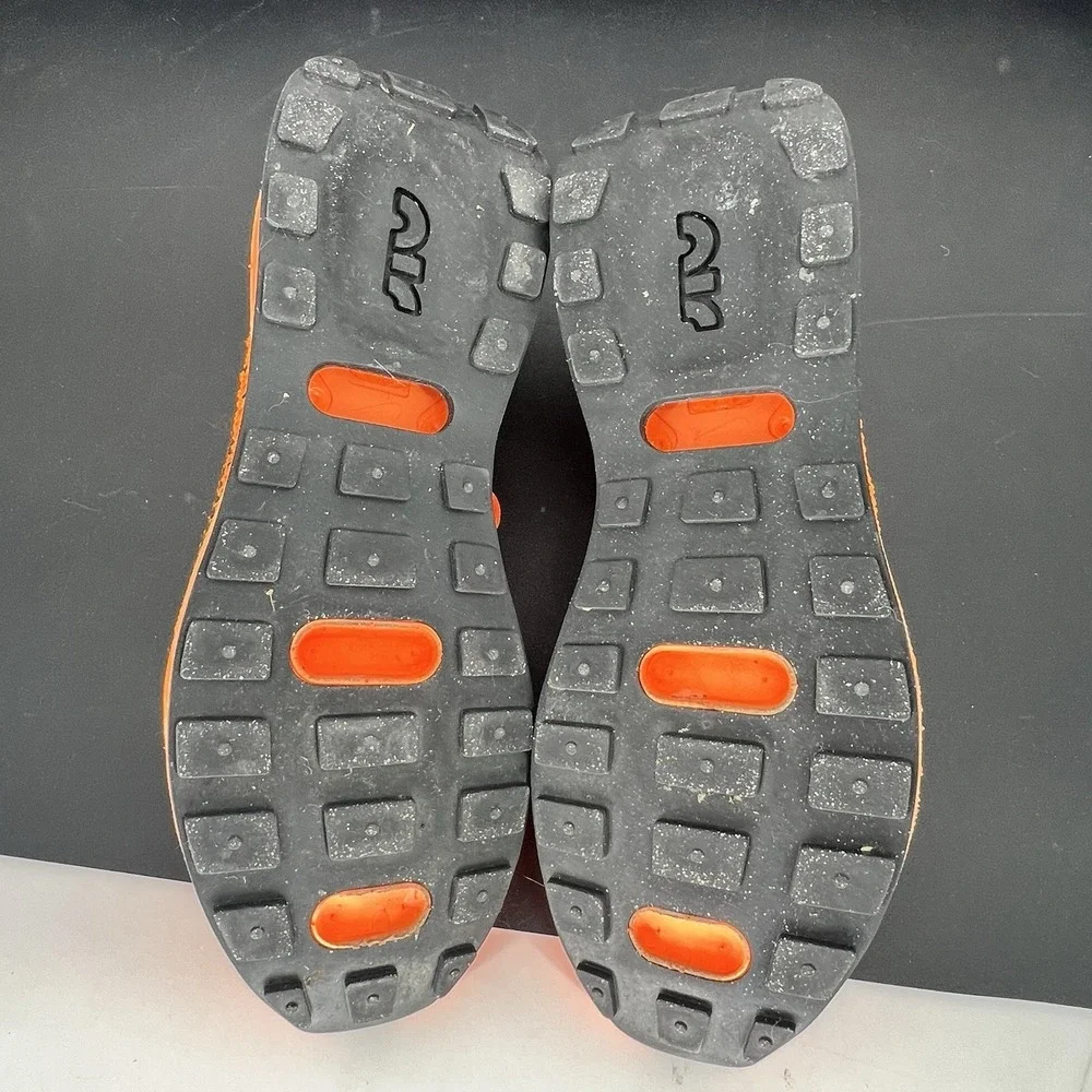 Nike Air Max Flyknit Racer Shoes Mens Size 11 Total Orange Running Sneakers‎